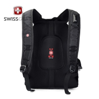 正品瑞士军刀双肩包 男女书包多功能大容量 电脑包背包批发SA8112