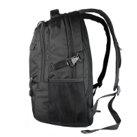 瑞士军刀双肩包笔记本电脑包男士女士15寸户外旅行包黑色 SA-9037
