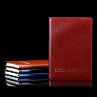 办公用品文具笔记本日记簿韩国商务厚皮本子韩版创意记事本B5定制