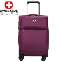 拉杆箱 正品瑞士军刀包 行李箱 托运箱 24寸大容量 单向轮
