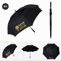 广东厂家直销30寸8K直柄高尔夫三层防晒伞 自动伞礼品广告伞定制
