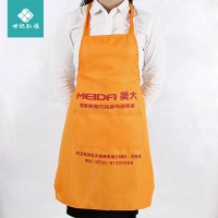 厂家定做广告围裙促销工作员围裙定制涤纶韩版欧式围裙