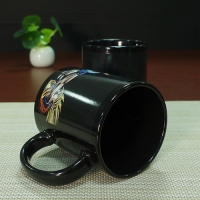 新款批发七龙珠变色杯 激光炮陶瓷杯 动漫创意感温变色马克杯子