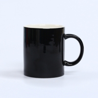 筒陶瓷杯子定制LOGO 陶瓷马克杯 经典款促销礼品广告杯