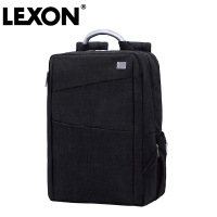法国乐上LEXON多功能商务双肩包电脑包男女背包三层加厚-LN815