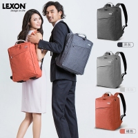 乐上LEXON新款双肩背包双肩包背包男士笔记本电脑包LNE6044