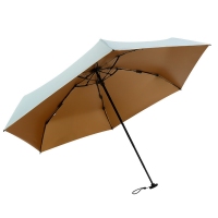 超轻拇指伞防晒防紫外线太阳伞女遮阳晴雨伞两用五折胶囊伞