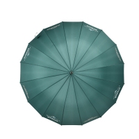 27寸16骨挡风伞高尔夫弯柄伞来图加工雨伞定制半自动广告伞印logo