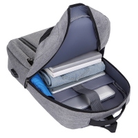 新款电脑包双肩包手提电脑背包商务包旅行多功能充电可改logo