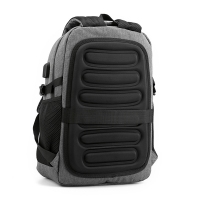 双肩包男2022新款商务笔记本电脑包USB男士背包潮休闲书包旅行包