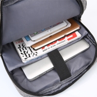 定制铝把商务休闲双肩背包印刷logo多功能笔记本电脑学生背包